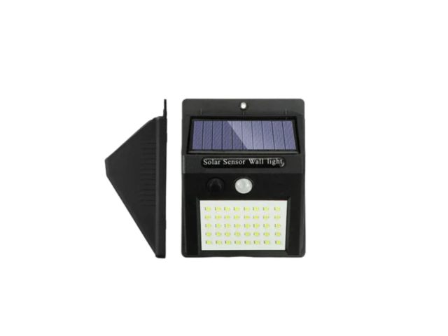 Foco Luz Led Solar Exterior Con Sensor De Movimiento 48 Led / Fotocélula