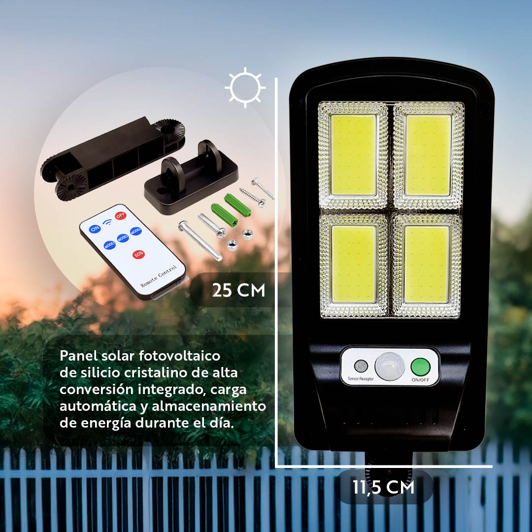 Foco Solar 200w